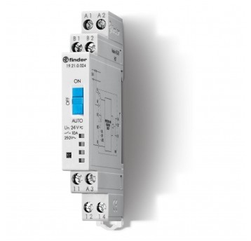 PRZEKAŹNIK MODUŁOWY/SERWISOWY AUTO-ZAŁĄCZ-WYŁĄCZ 1P 10A 24V