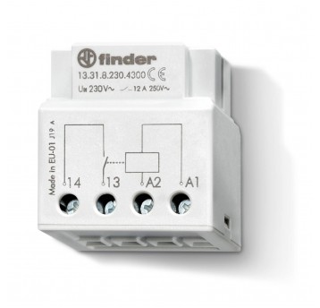 PRZEKAŹNIK MONOSTABILNY DO PUSZEK INSTALACYJNYCH 1Z 12A 230V AC