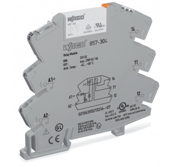 przekaźnik znamionowe napięcie wejściowe 24V DC 1zestyk