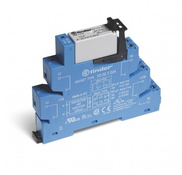 PRZEKAŹNIKOWY MODUŁ SPRZĘGAJĄCY 14MM, 2 P 8A 220...240VAC/DC, STYKI
