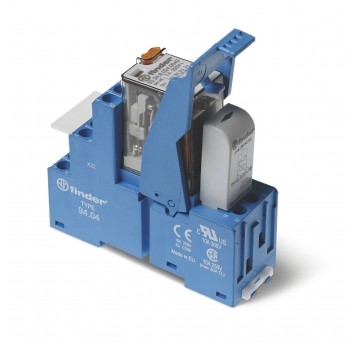 PRZEKAŹNIKOWY MODUŁ SPRZĘGAJĄCY 27MM, 4P 7A 230VAC, STYKI