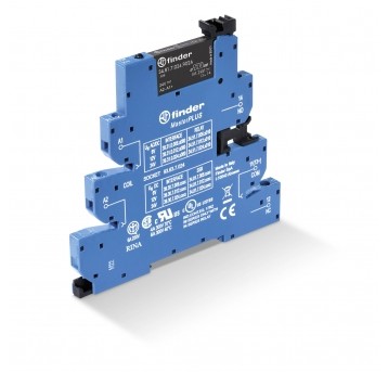 PRZEKAŹNIKOWY MODUŁ SPRZĘGAJĄCY 6,2MM MASTERPLUS, SSR WYJ. 2A /