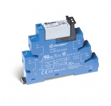 PRZEKAŹNIKOWY MODUŁ SPRZĘGAJĄCY14MM, 1 P 16A 110...125VAC/DC, STYKI