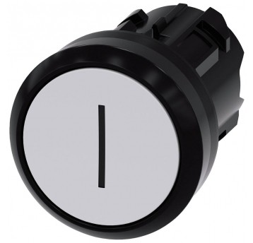 PRZYCISK D-W-X1 BIAŁY NIEPODŚWIETLANY