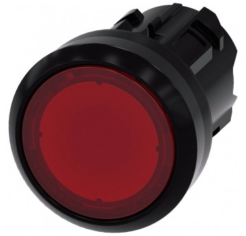 PRZYCISK DL-R CZERWONY PODŚWIETLANY