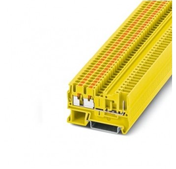 PT 2,5-TWIN/1P YE Złączka przelotowa