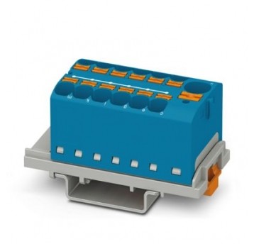 PTFIX 10/12X4-NS35 BU Blok rozdzielacza