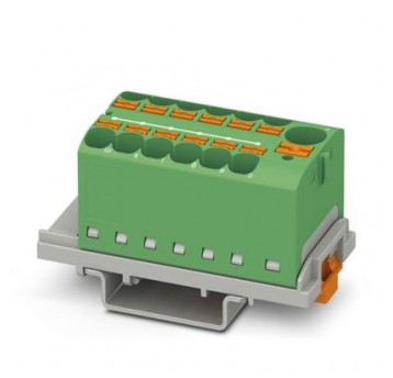 PTFIX 10/12X4-NS35 GN Blok rozdzielacza