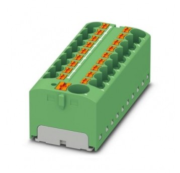 PTFIX 10/18X4 GN Blok rozdzielacza