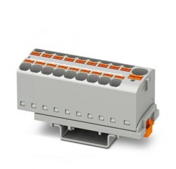 PTFIX 10/18X4 NS35 GY Blok rozdzielacza