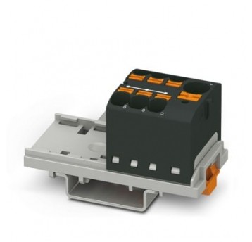 PTFIX 10/6X4-NS35 BK Blok rozdzielaczy