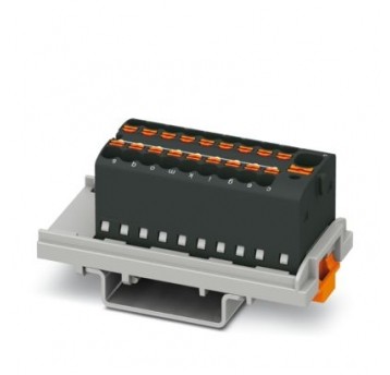 PTFIX 4/18X1,5-NS35 BK Blok rozdzielacza