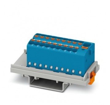 PTFIX 4/18X1,5-NS35 BU Blok rozdzielacza