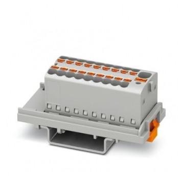 PTFIX 4/18X1,5-NS35 GY Blok rozdzielacza