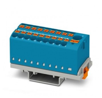 PTFIX 6/18X2,5-NS35 BU Blok rozdzielacza