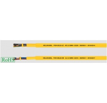 PUR 7x1,5 QMM ŻÓŁTY 300/500V IZOLACJA PUR