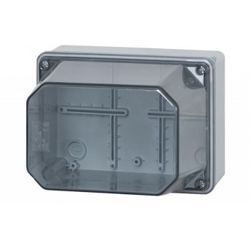 PUSZKA HERMETYCZNA IP 56 FG 150X110X140 DYMNA POKRYWA