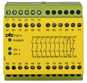 PZE 9 24VDC 8N/O 1N/C