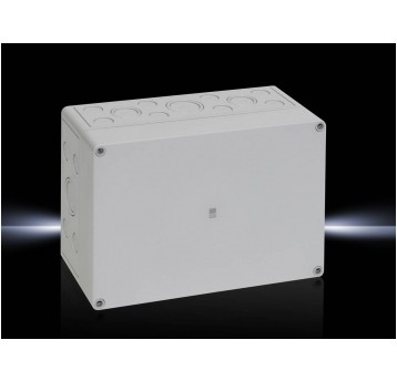 R.PK PUSZKA ZACISKOWA - SZARA SKRZYNKA ZACISK. POKRYWA SZARA