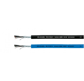 RE-2Y(ST)Yv 2x2x1,3 CZARNY KABEL