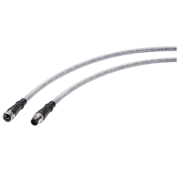 Robust Power Connecting Cable M12-180/M12-180; IP69; 4 × 1,5 mm² do zasilania elektrycznego urządzeń