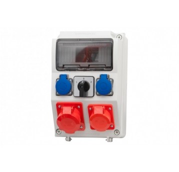 ROZDZIELNIA CAJA 16A 5P 32A 5P 2X230V L-0-P