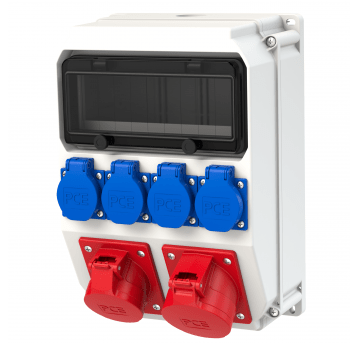 Rozdzielnica 2x16A/5P, 4x2P+Z 9036003W ROZDZIELNICA BUDOWLANA