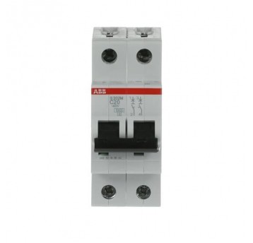 S202M-C20 Wyłącznik nadprądowy; 400VAC