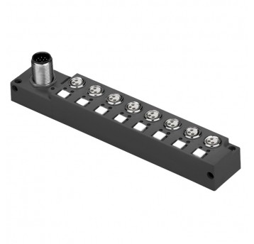 SAI-8-S12 3P M8 L KONCENTRATOR Z WYJ.M12