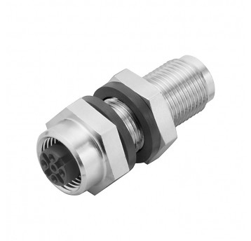 SAI-WDF 5P M12 K PRZEPUST SCIENNY M12