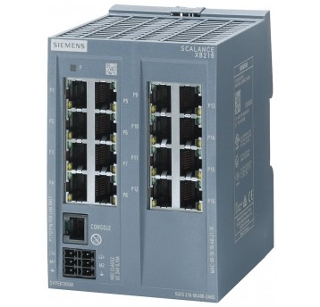 SCALANCE XB216 MANAGEABLE LAYER 2 IE-SWITC