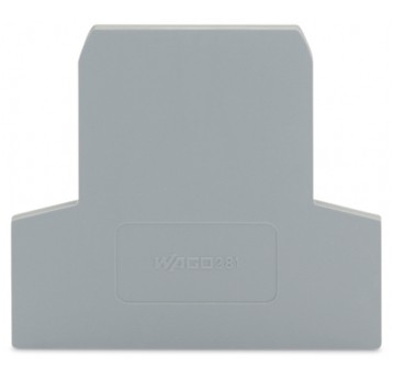 ŚCIANKA KOŃCOWA SZARA ŚCIANKA KOŃCOWA