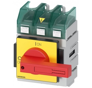 SENTRON, MOLDED CASE SWITCH 3LD5 UL, EMERG 3-POLE, CERTIFIED ACCORDING TO