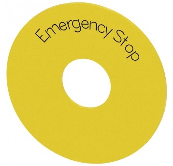 SIRIUS ACT, ETYKIETA PODKŁADKOWA