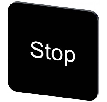 SIRIUS ACT, ETYKIETA SAMOPRZYLEPNA DO OBUDOWY, 22 X 22MM, CZARNA, BI