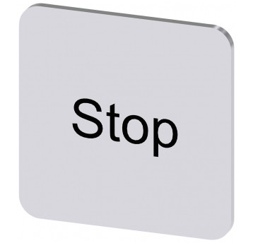 SIRIUS ACT ETYKIETA SAMOPRZYLEPNA 'STOP' ETYKIETA SAMOPRZYLEPNA