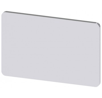 SIRIUS ACT, ETYKIETA WKŁADANA LUB SAMOPRZY 17.5 X 27MM, SREBRNA, CZARNE