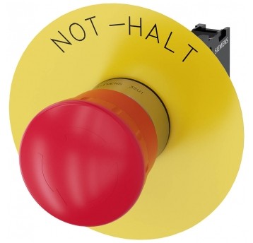 SIRIUS ACT, PRZYCISK CZERWONY GRZYBEK KOMPL.