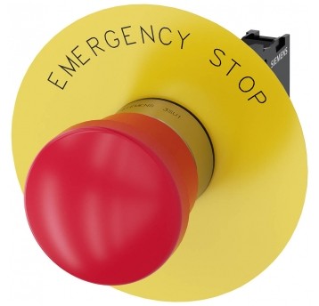 SIRIUS ACT, PRZYCISK GRZYBKOWY AWARYJNY