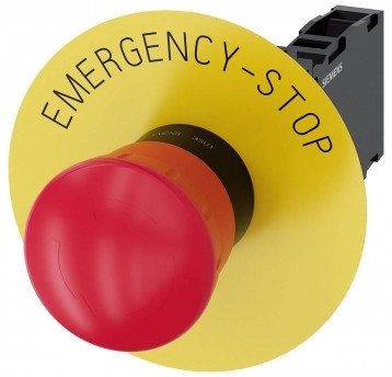 SIRIUS ACT, PRZYCISK GRZYBKOWY ZATRZYM. AWARYJNE