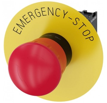 SIRIUS ACT, PRZYCISK GRZYBKOWY ZATRZYM. AWARYJNE