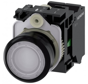 SIRIUS ACT, PRZYCISK PODŚWIETLANY BIAŁY