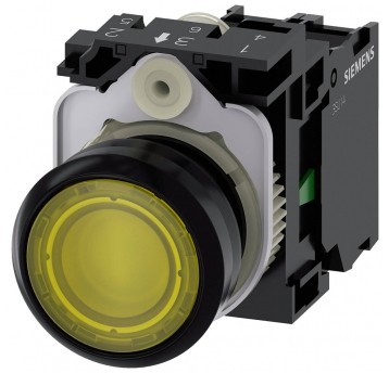 SIRIUS ACT, PRZYCISK PODŚWIETLANY ZÓŁTY