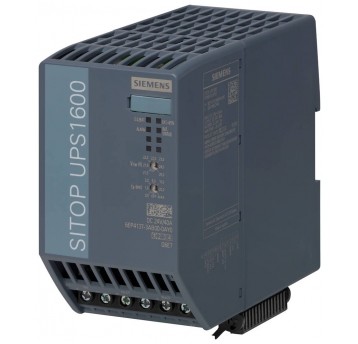 SITOP UPS1600 40 24 V DC: 24 V DC/40 A Nieprzerwane wejście zasilania
