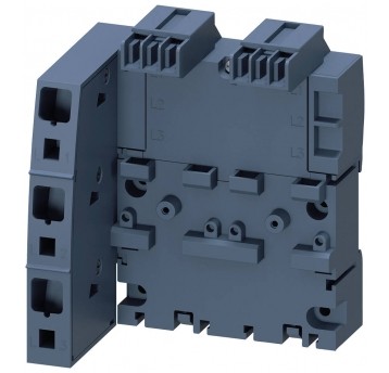 SM.PODSTAWA DLA 2 WYŁ. SIL., ZAW. 3RV29176A Z LEWOSTRONNYM WYPR. ZASILANIA