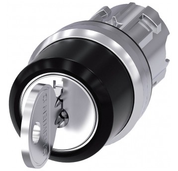 SM.PRZEŁĄCZNIK Z KLUCZEM RONIS, 22MM, OKRĄGŁY NR ZAMKA SB30, Z 2 KLUCZAMI, 3