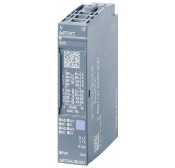 SM.SIMATIC ET 200SP, MODUŁ WEJŚĆ ANALOGOWYCH, 4 WEJŚCIA RTD/TC (2-/3-/4-PRZE