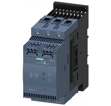 SM.SOFTSTART, WLK. S3, 80A, 45KW/400V, 40 ST. 200-480V AC, 110-230V AC/DC, Z