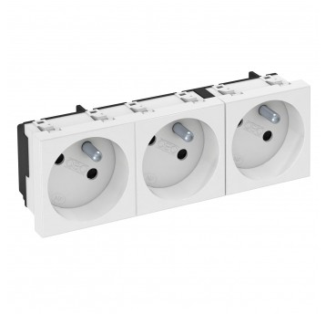 STD-F3 RW3 Gniazdo potrójne 33°, NF, czysta