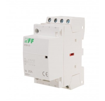 stycznik modułowy, styki 3NO+1NC, I=25A, n ELEMENT UKŁADÓW STEROWANIA